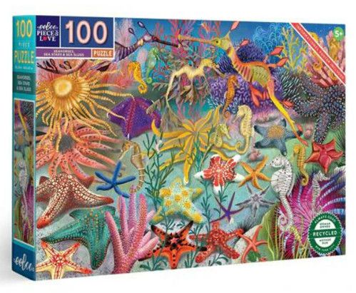 @@ SEAHORSES, SEA STARS &amp; SEA SLUGS 100 PC