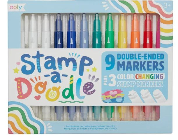 STAMPABLES DOUBLE ENDED MARKERS