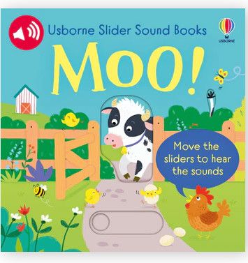 SLIDER SOUND BOOK; MOO!