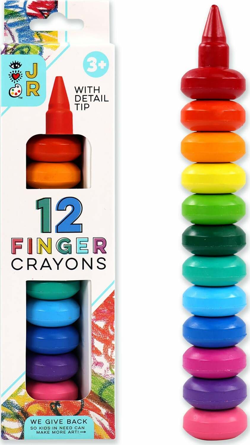 12 FINGER CRAYONS