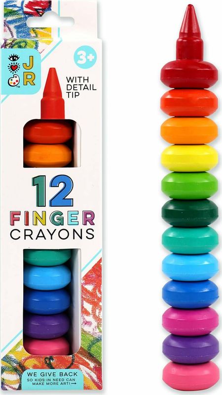 12 FINGER CRAYONS
