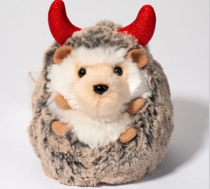 SPUNKY HEDGEHOG W DEVIL HORNS