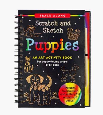 SCRATCH &amp; SKETCH PUPPIES