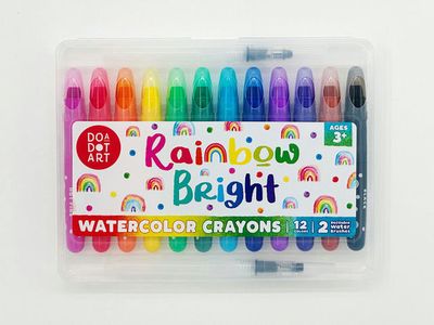 RAINBOW BRIGHT WATERCOLOR CRAYONS