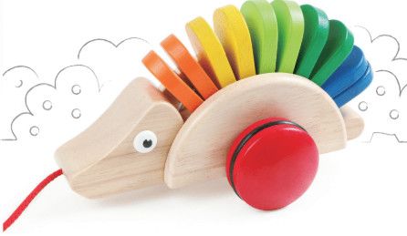 PULL-ALONG PORCUPINE