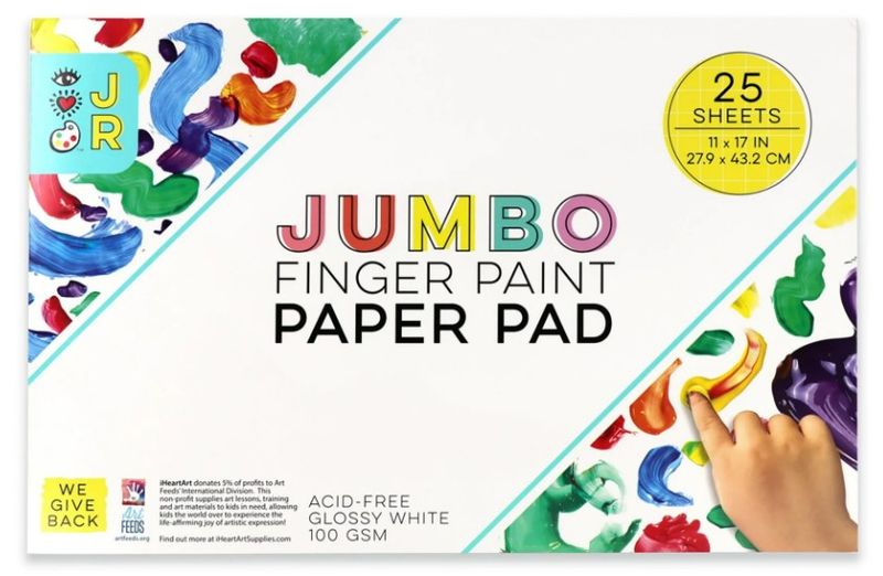 JUMBO FINGERPAINT PAD