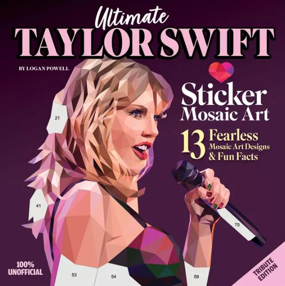 ULTIMATE TAYLOR SWIFT STICKER MOSAIC