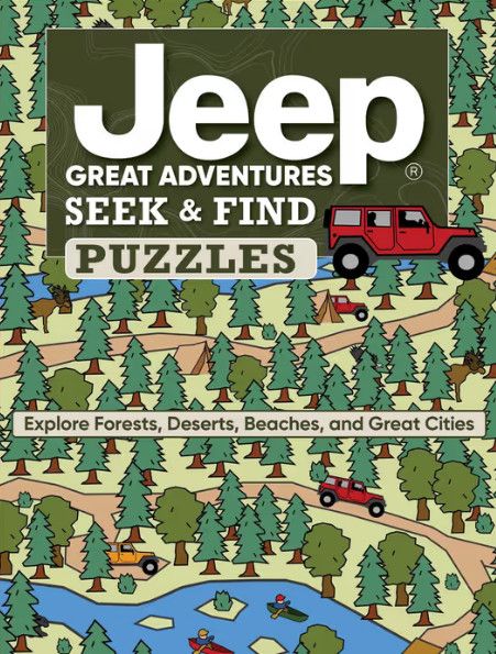 JEEP GREAT ADVENTURES SEEK AND FIND PUZZLES