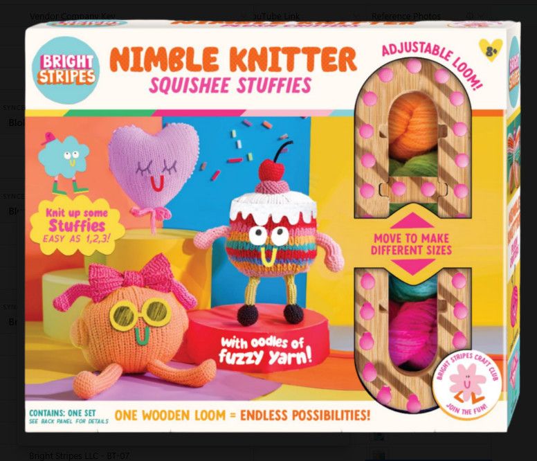 NIMBLE KNITTER SQUISHEE STUFFIES
