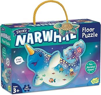 FLOOR PUZZLE: NARWHAL