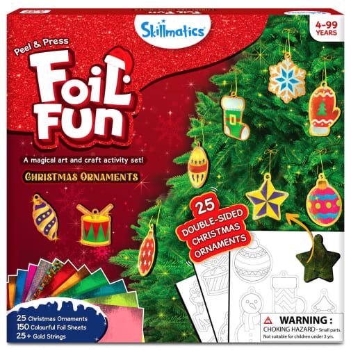 CHRISTMAS ORNAMENT FOIL FUN