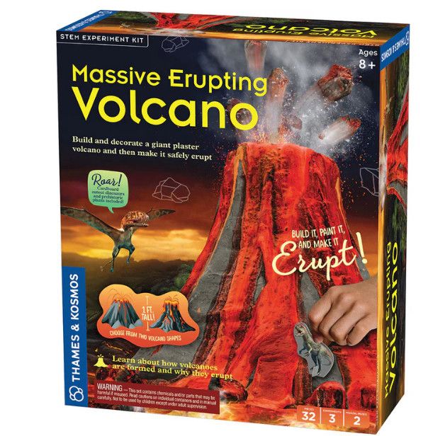 MASSIVE ERUPTING VOLCANO