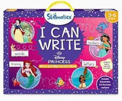 I CAN WRITE &amp; WIPE DISNEY PRINCESS