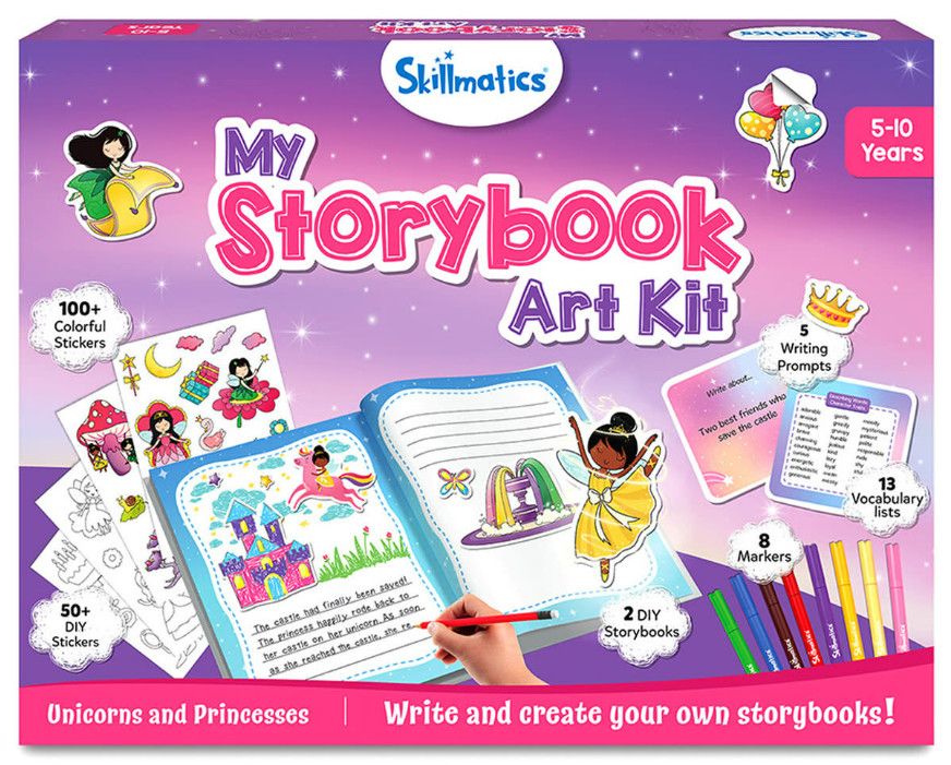 MY STORYBOOK ART KIT UNICORNS AND PRINCESSES