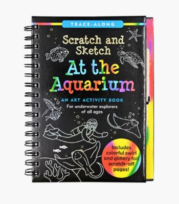 AT THE AQUARIUM SCRATCH &amp; SKETCH