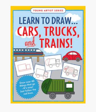 CARS, TRUCKS, &amp; TRAINS LEARN TO DRAW