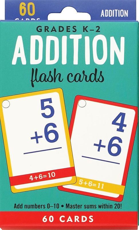 ADDITION FLASH CARDS