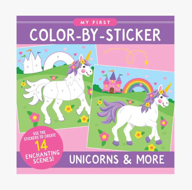 UNICORN COLOR BY STICKER