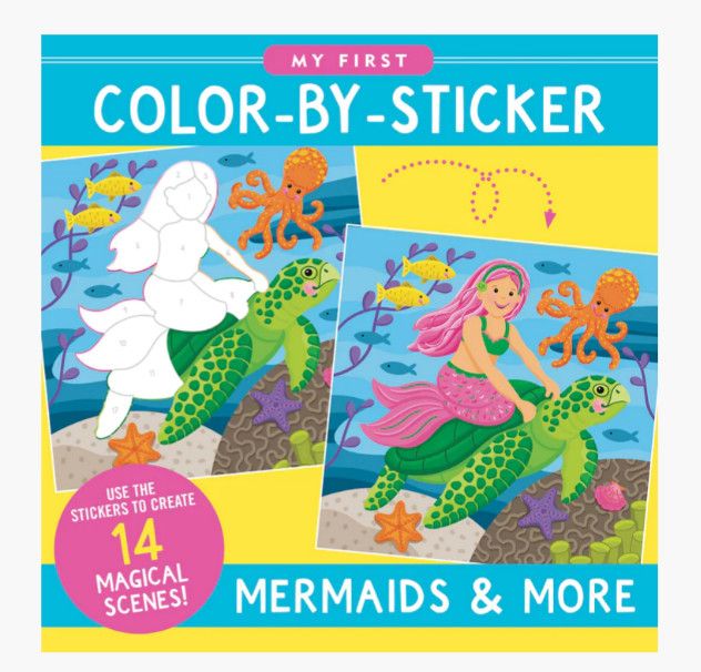 MERMAIDS &amp; MORE COLOR BY STICKER