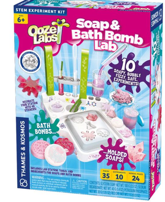 SOAP &amp; BATH BOMB OOZE LAB