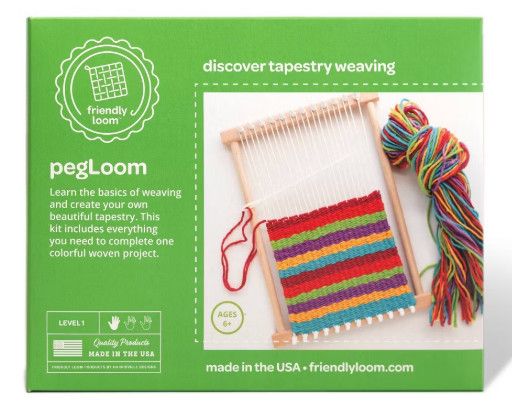 DISCOVER WEAVING PEG LOOM