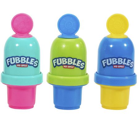 FUBBLES NO-SPILL BUBBLE TUMBLER MINIS