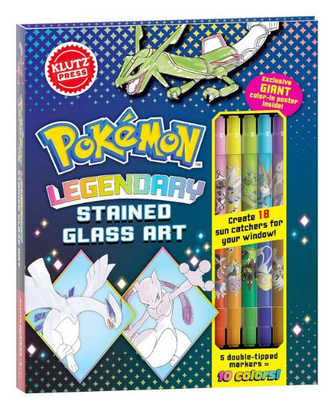 POKEMON LEGENDARY STAINED GLASS