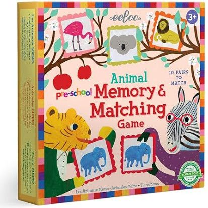 ANIMAL PRE-SCHOOL MEMORY &amp; MATCHING