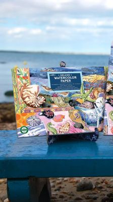 SEASHELLS WATERCOLOR PAD