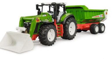 ROADMAX TRACTOR W/ FRONTLOADER &amp; TRAILER