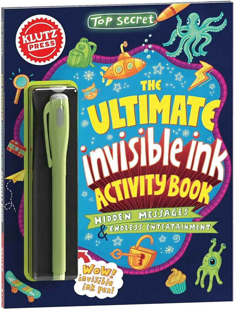 ULTIMATE INVISIBLE INK ACTIVITY BOOK