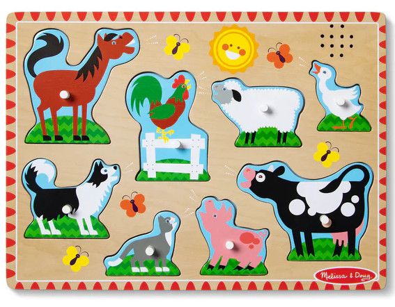 FARM ANIMALS SOUND PUZZLE