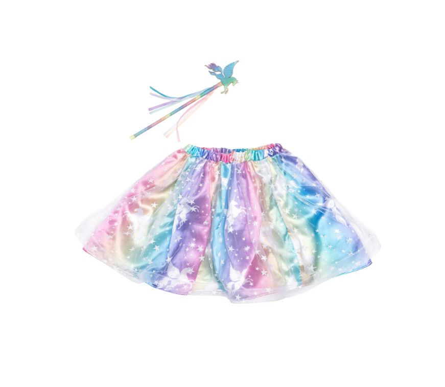 ENCHANTED UNICORN SKIRT/WAND 4-6