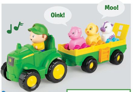 JOHN DEERE ANIMAL SOUNDS WAGON RIDE```@@
