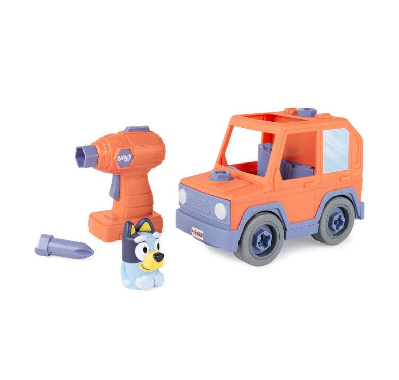 BLUEY BUILD A BUDDY CAR