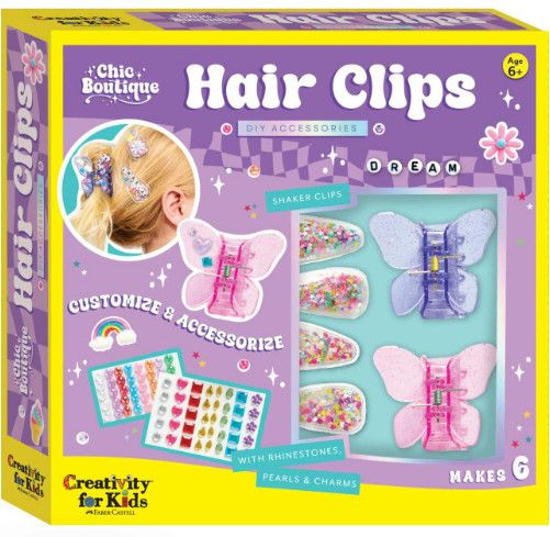 HAIR CLIPS DIY