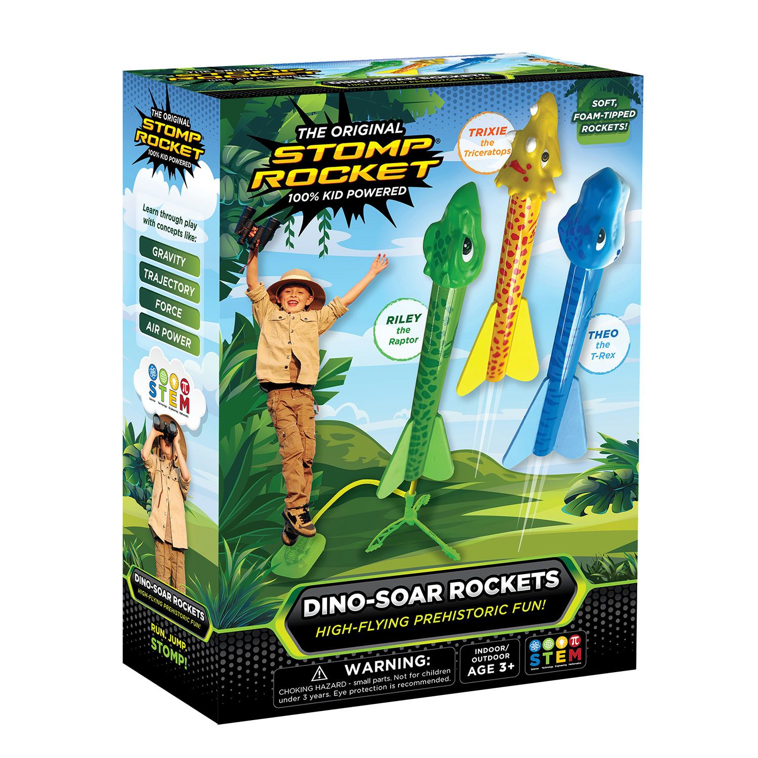 STOMP ROCKET DINO-SOAR ROCKETS