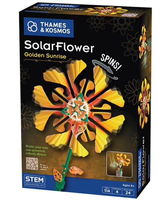 SOLAR FLOWER GOLDEN SUNRISE