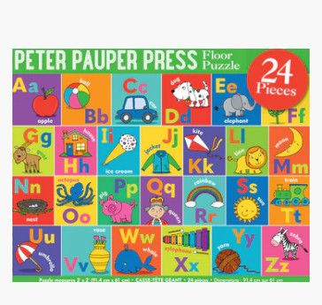 ALPHABET FLOOR 24 PC