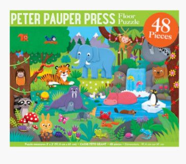 ANIMAL KINGDOM FLOOR 48 PC