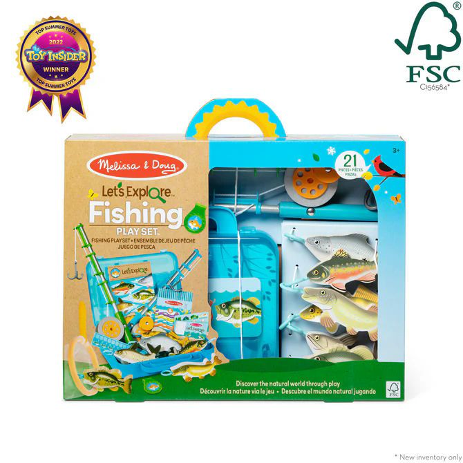 LET'S EXPLORE FISHING PLAY SET