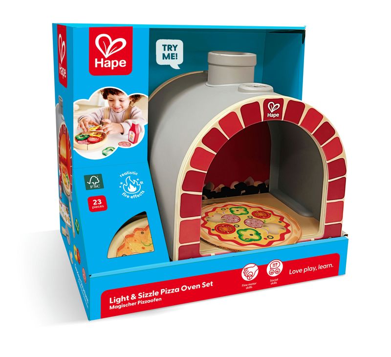 LIGHT &amp; SIZZLE PIZZA OVEN SET