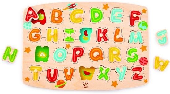 ALPHABET PEG PUZZLE