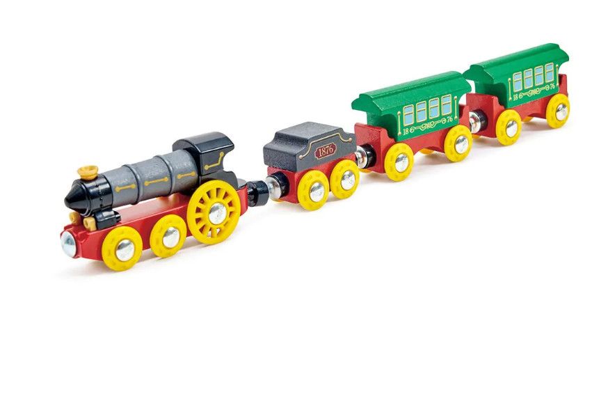 RETRO STEAM TRAIN W/ LIGHTS &amp; SOUNDS