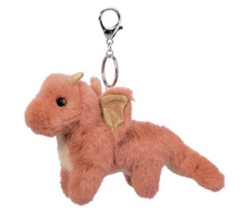 RUST DRAGON BAG CHARM