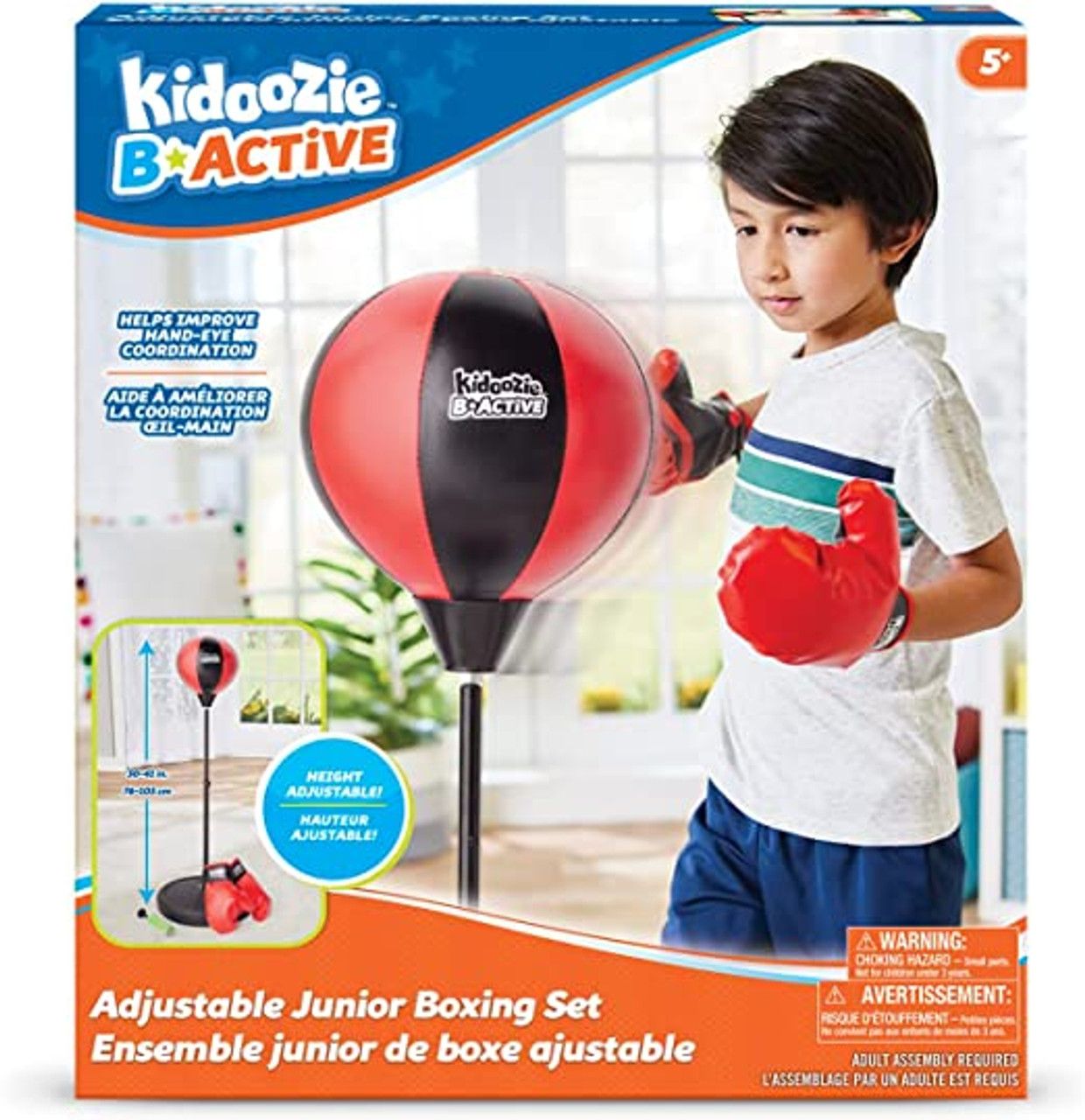 ADJUSTABLE JUNIOR BOXING SET