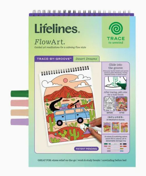 FLOW ART TRACE BY GROOVE DESERT DREAMS