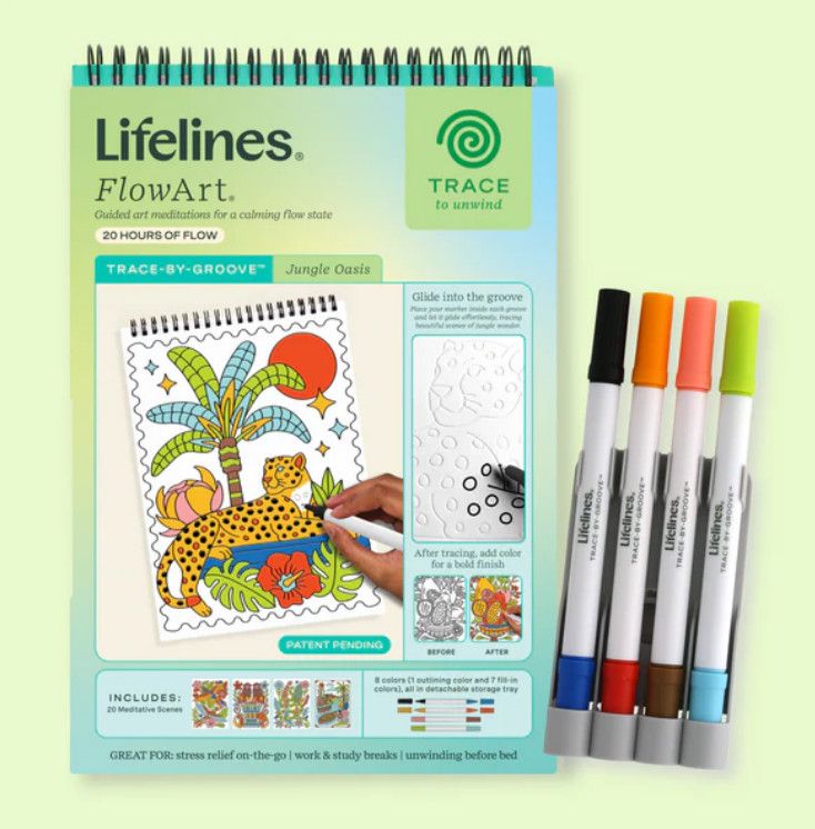 FLOW ART TRACE BY GROOVE JUNGLE OASIS