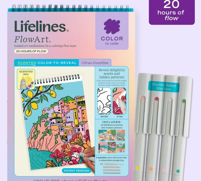 FLOW ART COLOR TO REVEAL CITRUS COASTLINES
