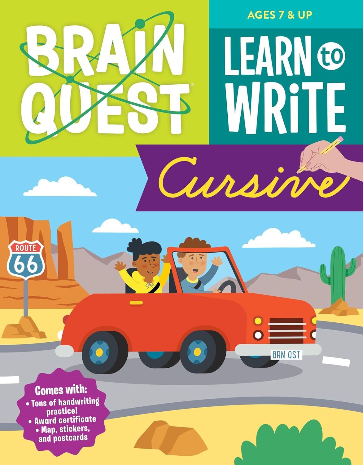 BRAIN QUEST LEARN TO WRITE CURSIVE